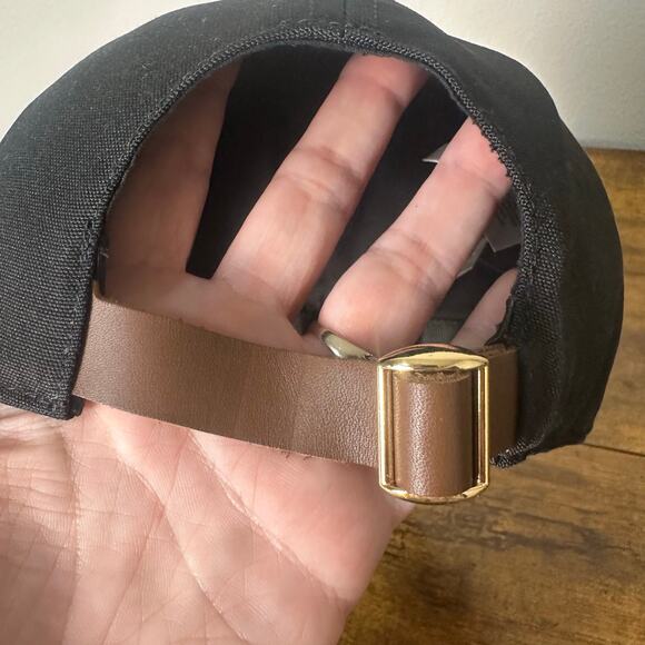 Madewell Women’s Canvas Baseball Hat Black New NWT - Picture 6 of 7